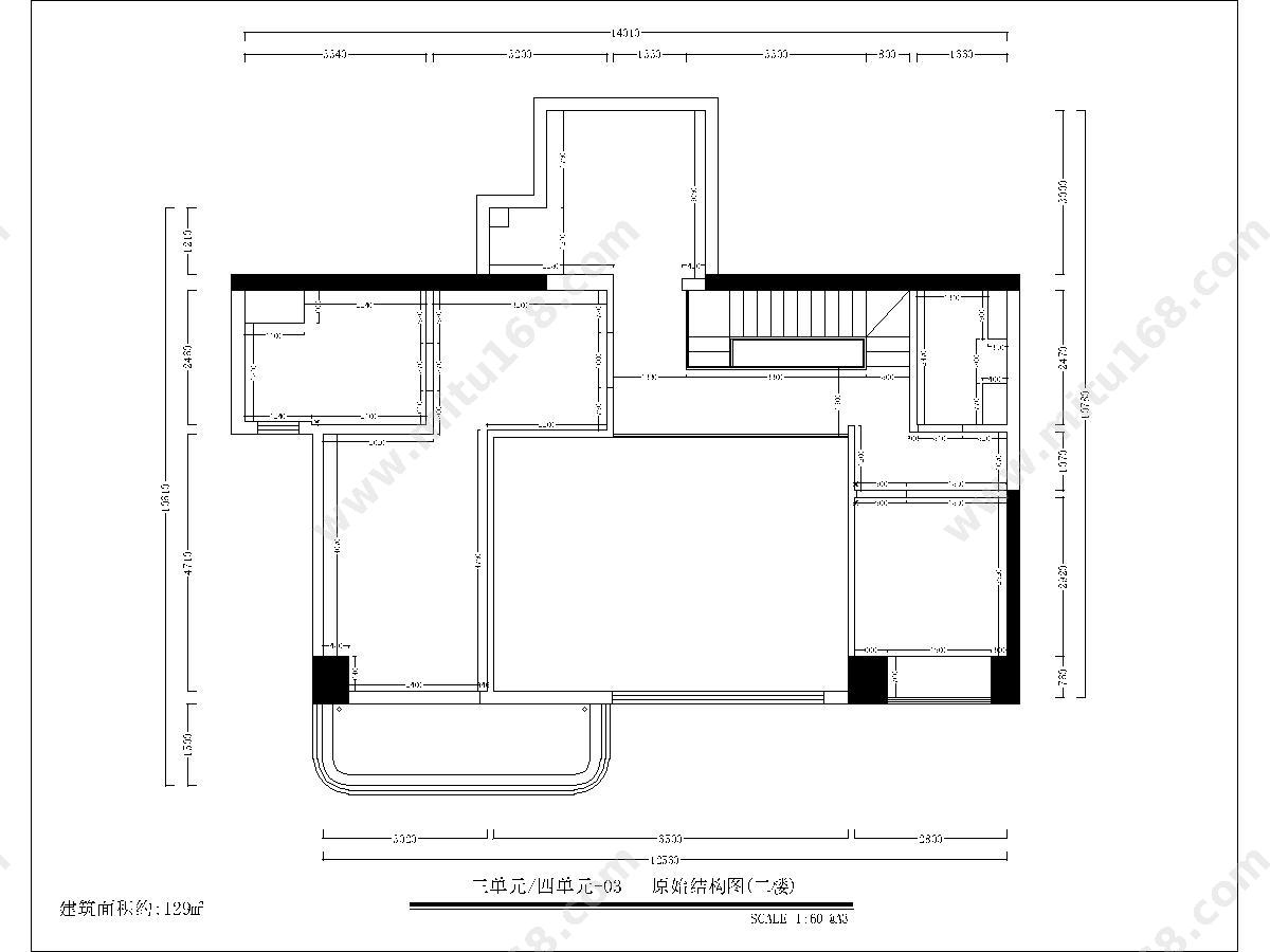 金地环湾城1栋4单元03户型(复式